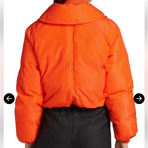 GANNI Tech Down Puffer Jacket - Picture 4 of 14
